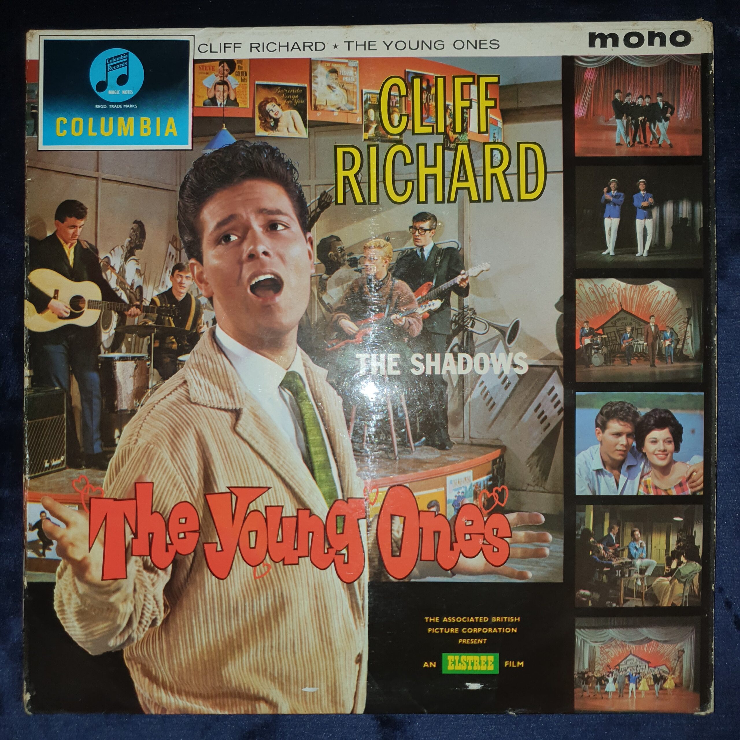 cliff Richard the young ones vinyl cover